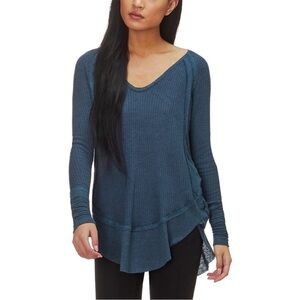 Free People Waffle Long Sleeve